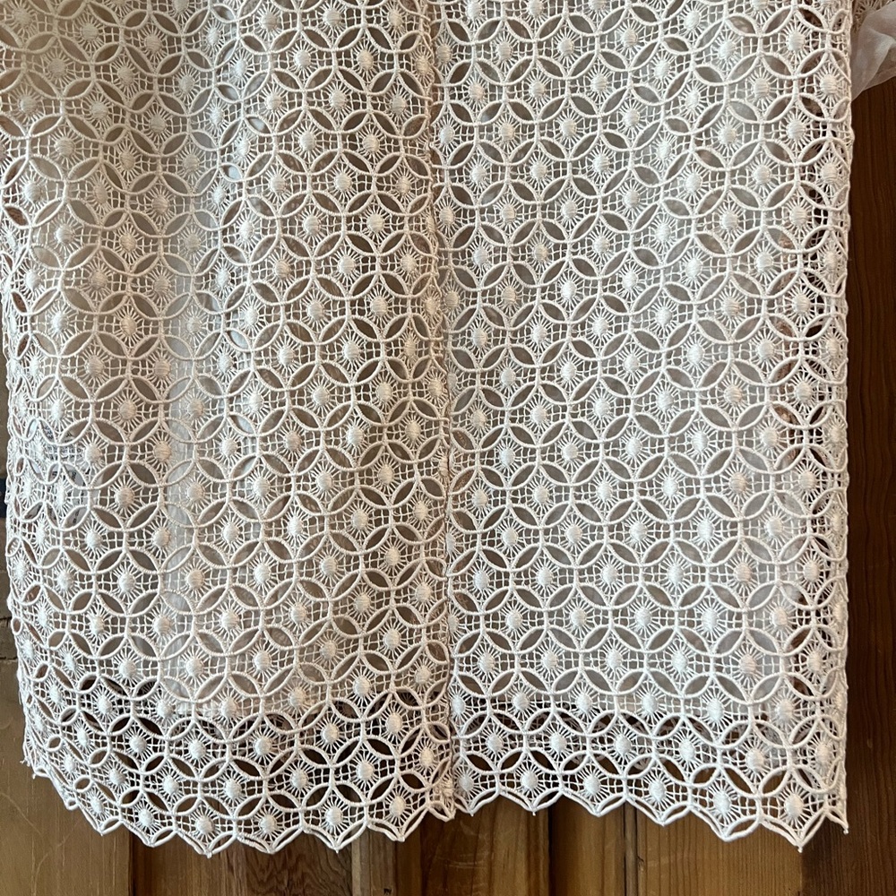 Zara- Crochet Blush Blouse.   Size XS - Picture 8 of 11
